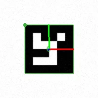 B6 bare at 16 px per cell