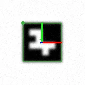 B7 bare at 13 px per cell